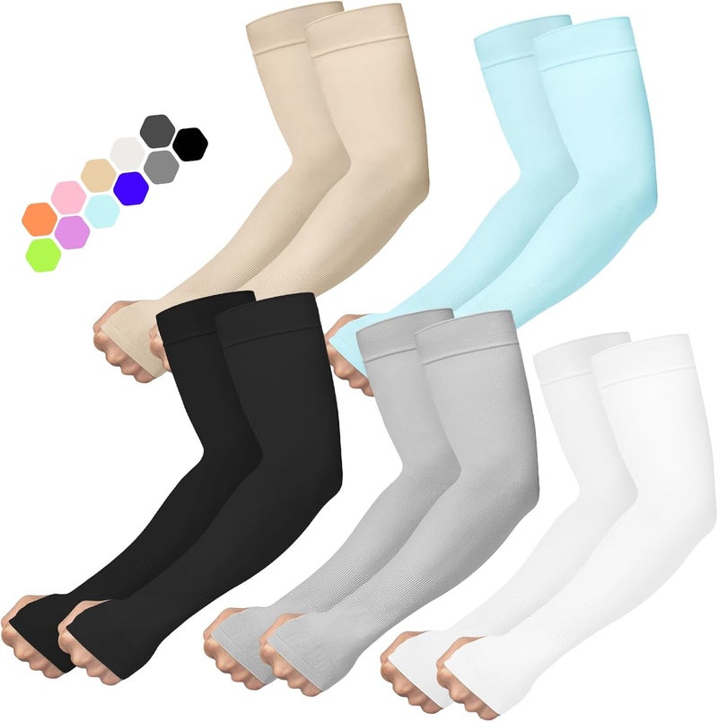 Outivity Arm Sleeves for Men Women Upf 50 Compression Arm Sleeve for UV Blocking Protection - Image 1